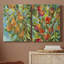 «IN A PEAR Tree» par Liz Jardine - ensemble de 2 reproductions sur toiles tendues-1017553366