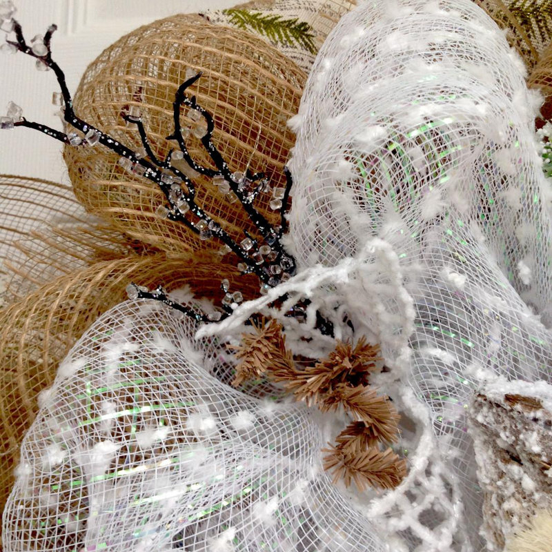 Couronne d'hiver Snow Owl