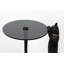 Table de bout en verre à couvercle