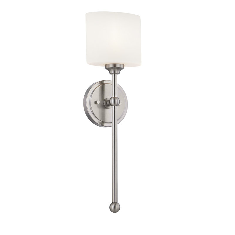 Sequoia 1 - Light Armed Sconce, Brushed Nickel