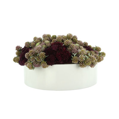 Polysilk Arrangement in Planter