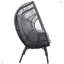 Chaise de patio en osier PE modèle 2 avec rotin et table d'appoint-1359776598-1359776596