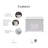 Derby 48" Carrara White Marble Countertop Bath Vanity with Faucet and Mirror-27869637