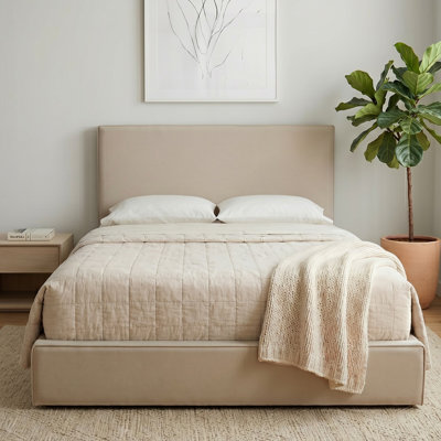 Abbie Upholstered Platform Bed