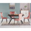 Hartshorne Velvet Dining Chairs - Ergonomic Curved Back with Metal Legs -  Side Chair for Dining Room Kitchen Living Room-1348625285-1411989035-1411989038