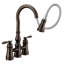 Weymouth Pull Down Touch Double Handle Kitchen Faucet-758053030