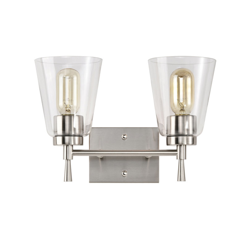 Briarwood 2 - Light Dimmable Vanity Light, Brushed Nickel