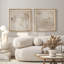 Abstrait beige et brun avec impression murale minimaliste moderne et neutre-102833038-102833040