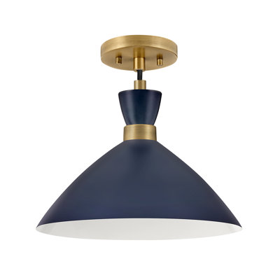 Luminaire suspendu conique à 1 lumière Kita