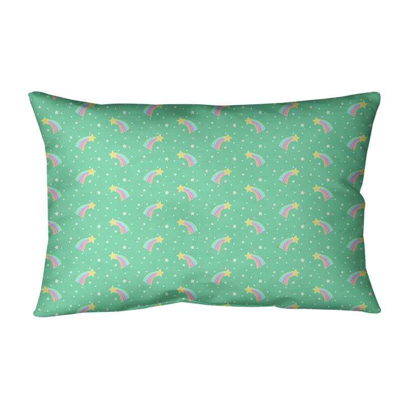 Coussin lombaire intérieur / extérieur Katelyn Elizabeth, Vert