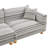 Atis 88.9In Upholstered Sofa-129538057