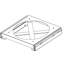 Base mobile universelle pour bouteilles de gaz en acier inoxydable
