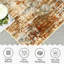 Abstract Machine Printed Area Rug-1594800965