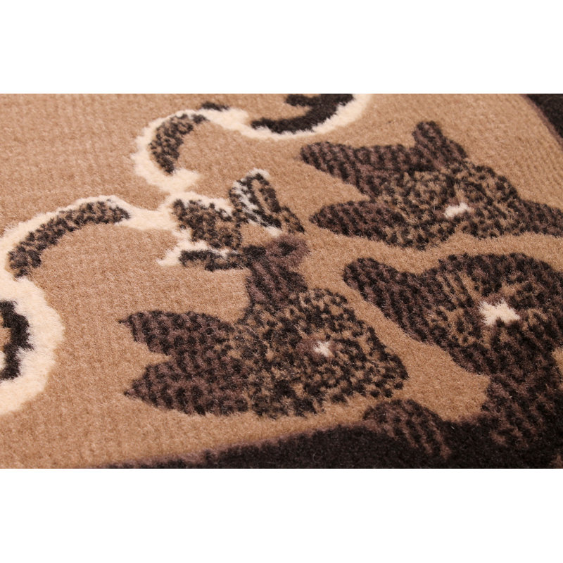 Feist Oriental Flatweave Area Rug, Rectangle 60 x 110cm