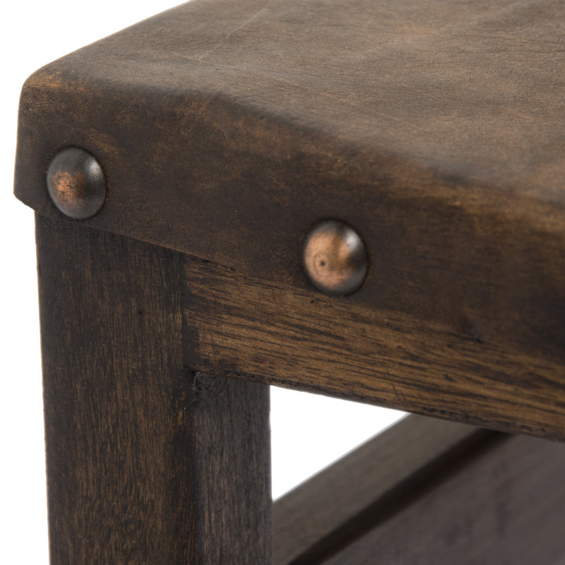 Chaise d'appoint empilable en bois massif Kalla