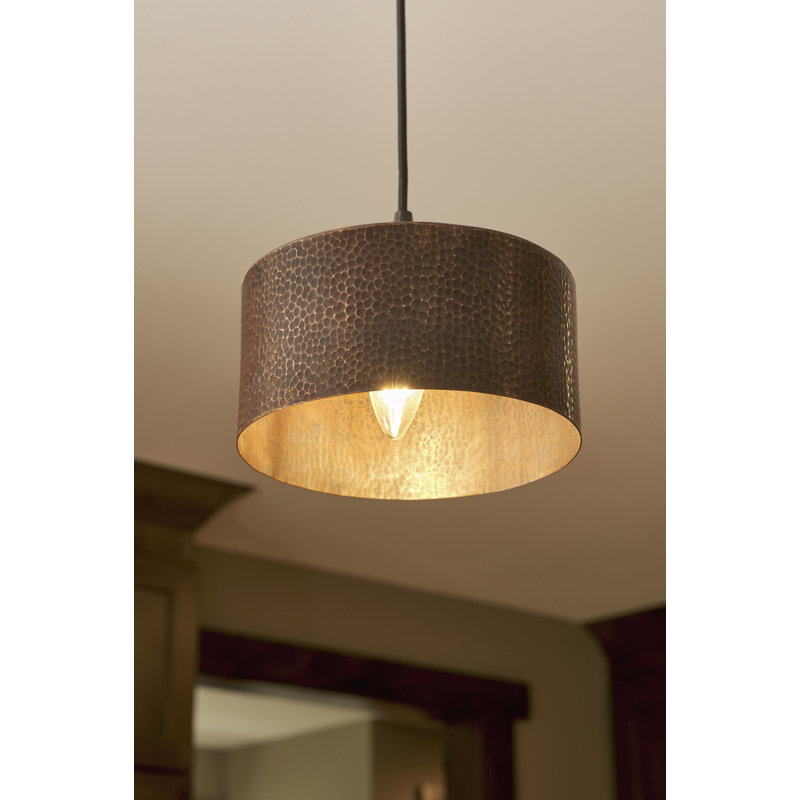 Luminaire suspendu cylindrique rond 8 po Haydon