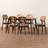 Caslynn 6 - Person Four Leg Dining Set-940078787-940078786