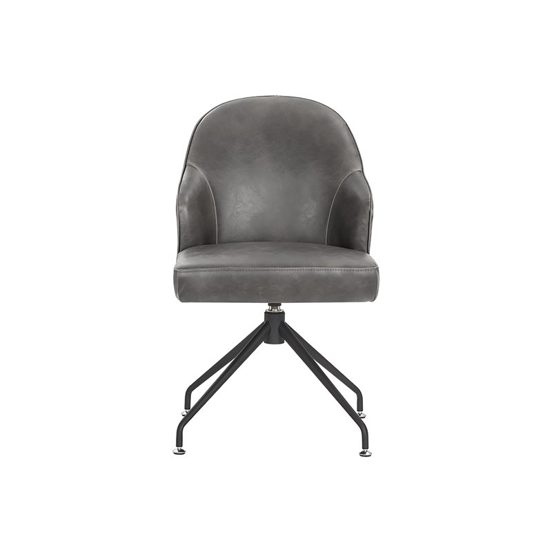 Bretta Upholstered Dining Chair, Overcast Gray