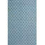 Geometric Area Rug in Blue