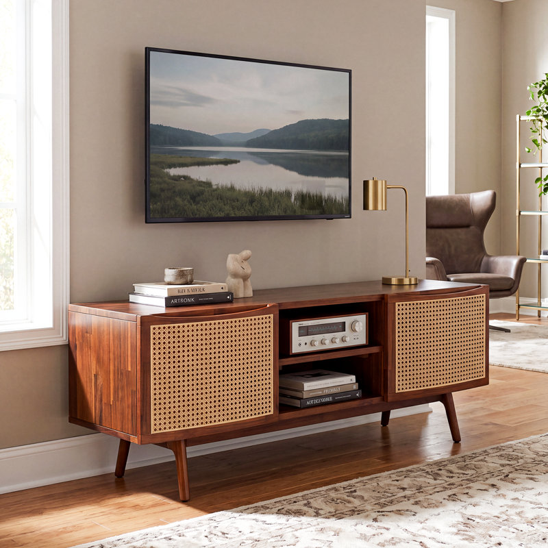 Arnitra Solid Wood TV Stand for TVs up to 57.95"