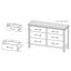 Commode 6 tiroirs Quinn (MIROIR NON INCLUS)