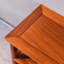 Banc de rangement pour chaussures en bois massif 6 paires