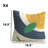 4 Pieces Washable & Ironable Cushion Cover Set