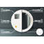 Huldar Glass Flat Wall Mirror