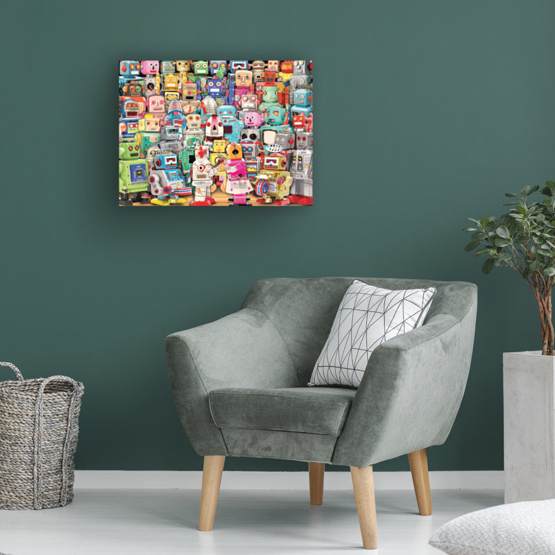Art sur toile, "Bacheler" par Porter, H 14 po x l 19 po