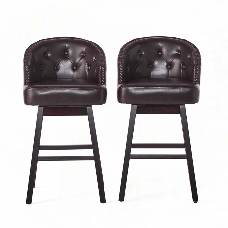 Tabouret de bar pivotant à 360 degrés