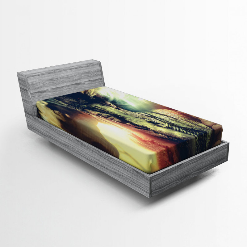 Microfiber Fitted Sheet, Twin Fitted Sheet