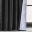Rideau simple occultant et isolant en taffetas de soie avec passe-tringle Avedon-862203540-862203398