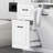 Bathroom Storage Cabinet with Tilt-Out Hamper