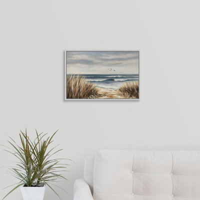 'Seascape Beach' Painting on Canvas