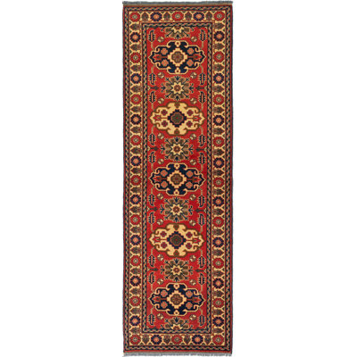 Tapis intérieur en laine de couloir 2 pi 10 po x 9 pi 7 po "one-of-a-kind" noué la 2010 one kargahi Kalen