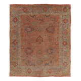 Antique One-of-a-Kind 13'4" X 15'10" Hand Knotted Area Rug