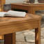 Table d'appoint d'extérieur Kona en teck naturel-1963258316