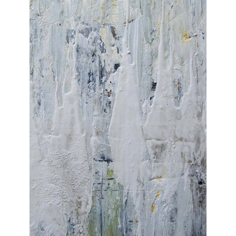 Green Cafe I On Giclee Canvas Hand Embellished Art, 48" H x 36" W x 1.5" D, Unframed