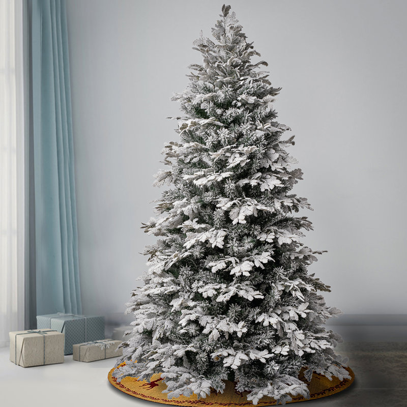 The Snow Aisle® Arbre enneigé Acacius, H 7,5 pi