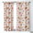 Alison Janssen Farmhouse Floral Pink 1pc Blackout Window Curtain Panel-1443114908