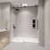 50"- 54" W x 76" H Single Sliding Frameless Shower Door with Clear Tempered Glass