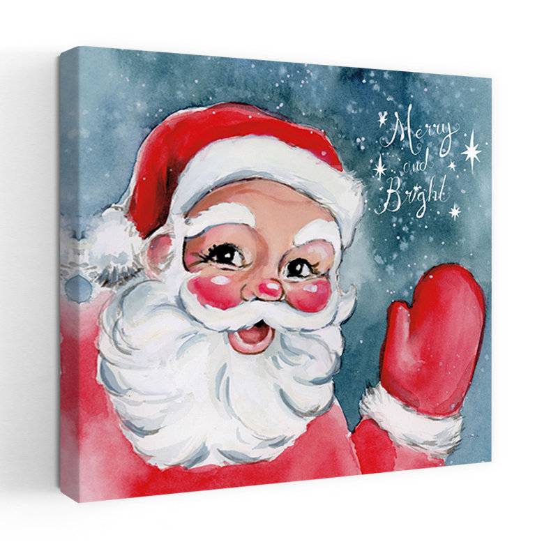 Contemporary Art Abstract Contemporary Winter Art by Katrina Pete - Wrapped Canvas Print, 60.96 cm H x 60.96 cm W
