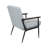 22.8" W Chenille Upholstered Armchair-1488425751