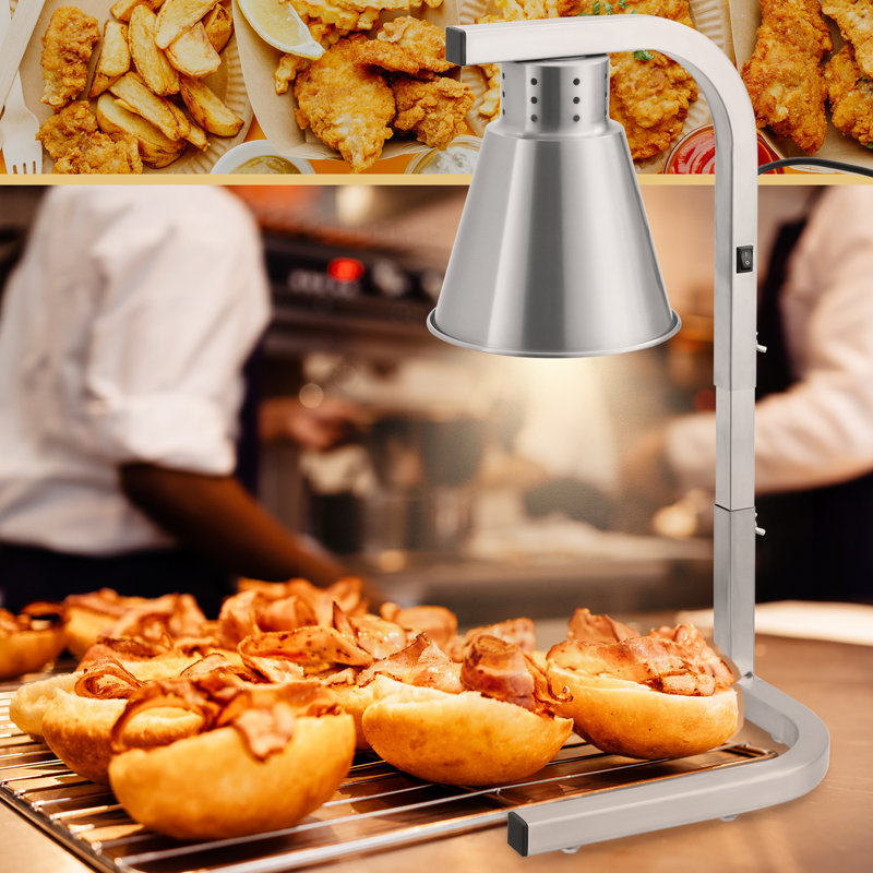Lampe chauffante en acier inoxydable (18/10)