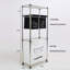 Laundry Hamper 2 Tier Laundry Sorter with 4 Removable Bags for Organizing Clothes-470520120