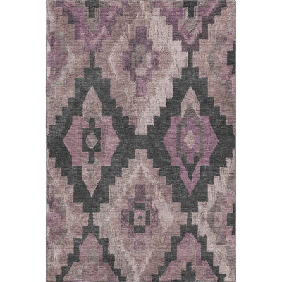 Premium Machine Washable Farolt AMF1894 Aztec Rug