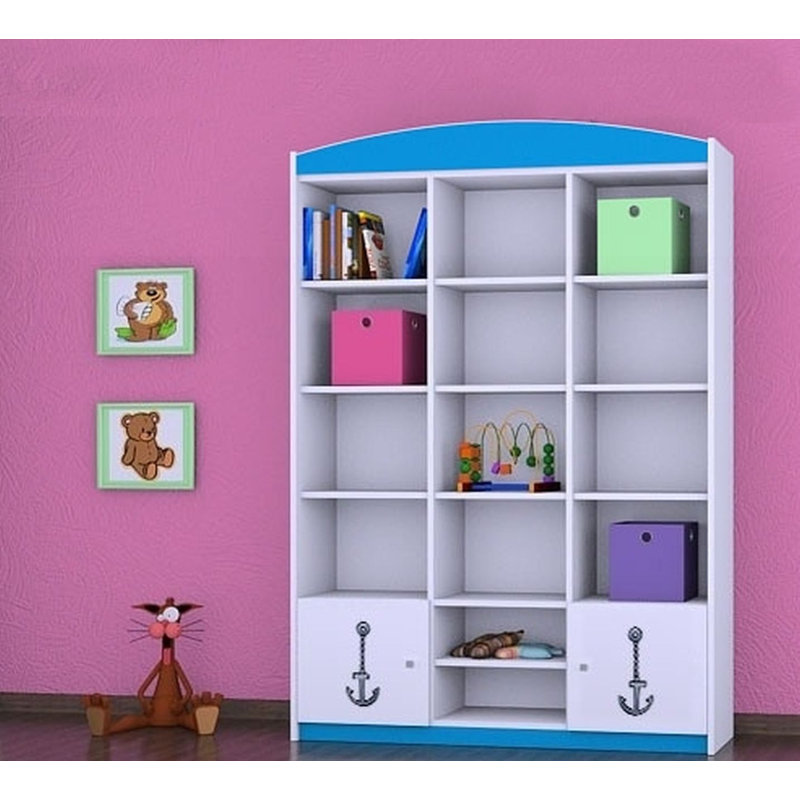 Cadence 183cm H X 132cm W Kids Cube, Blue