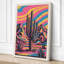 Desert in Motion Boho 1 Piece Wrapped Canvas Wall Art-469390049-469390054