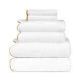 Antalya 6 Piece Turkish Cotton Towel Set