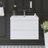 30" Floating Bathroom Vanity Modern Wall-Mounted Single Vanity with Integrated Resin Top, 2 Soft Close Drawers, Full Assembly, Glossy White-115664283-115664282